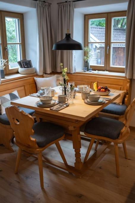 Neu - Ferienhaus Moritz & Josie Zur Alleinnutzung Ohlstadt Kültér fotó
